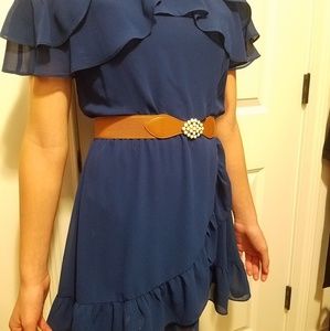 Blue dress for a 12 yr old girl